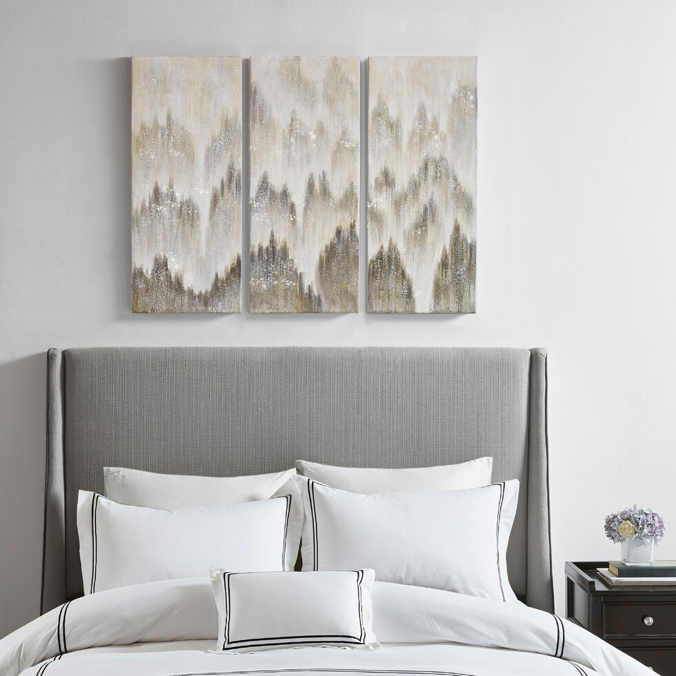 sterling gray wall art   