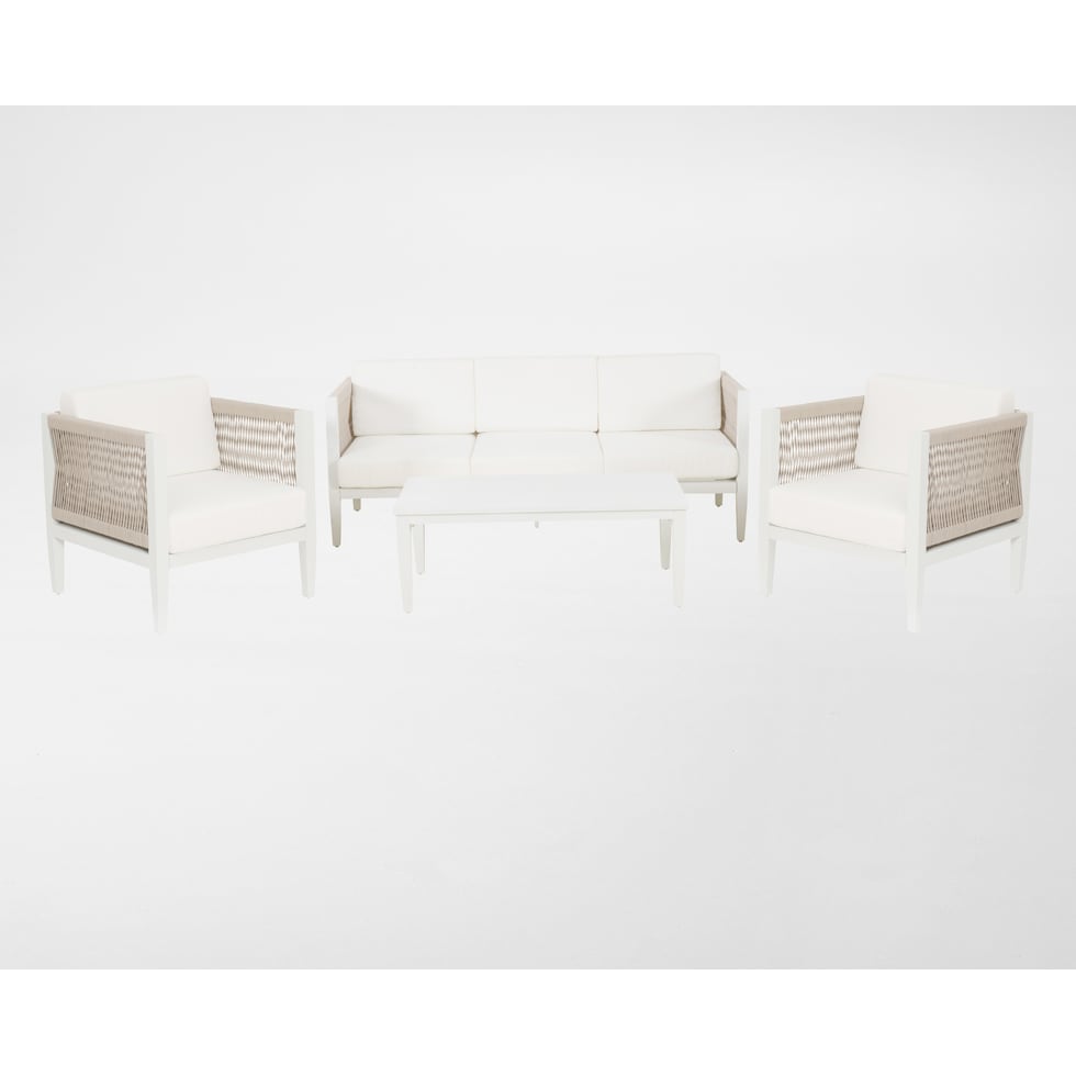 stonehaven white  pc outdoor living   