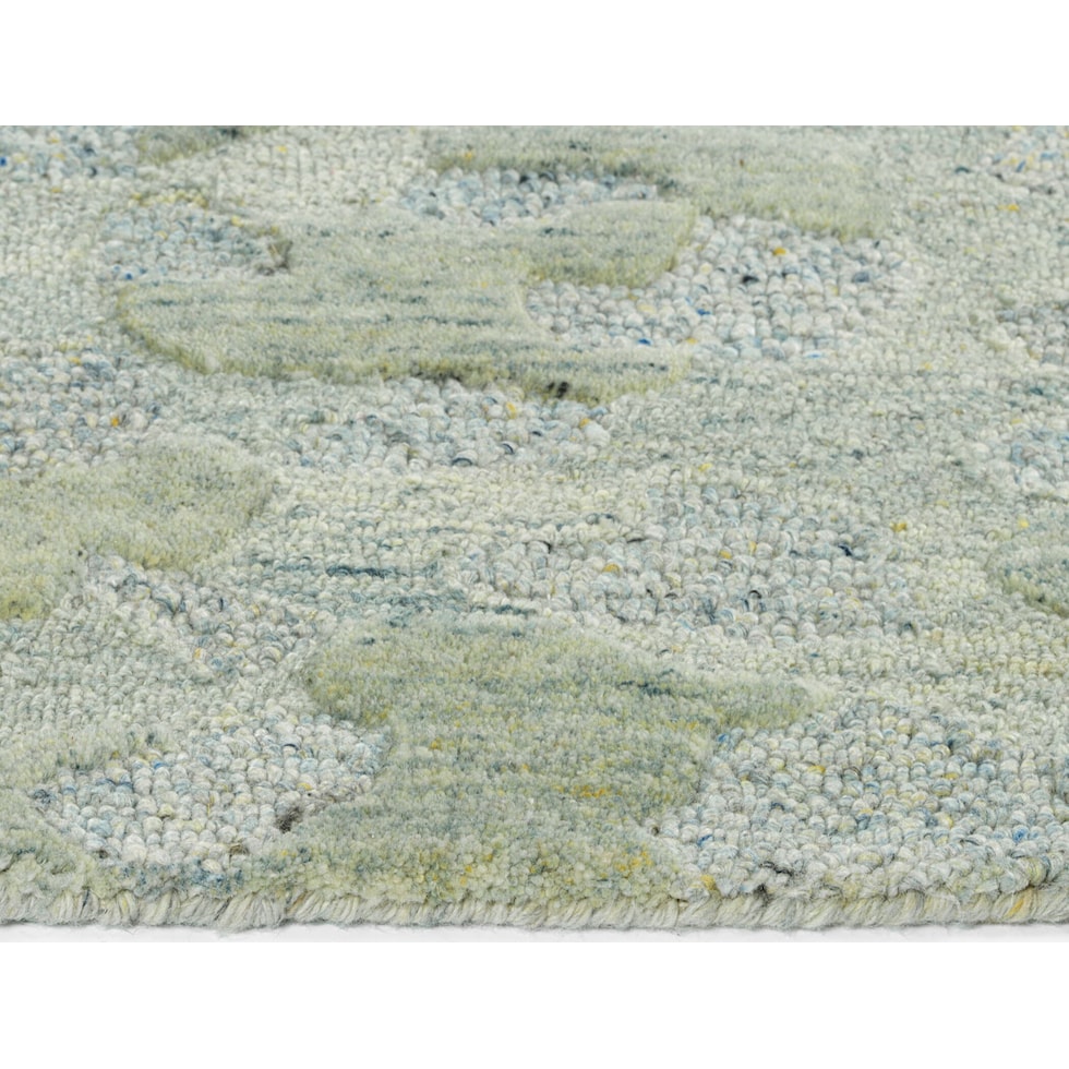 stones blue area rug  x    