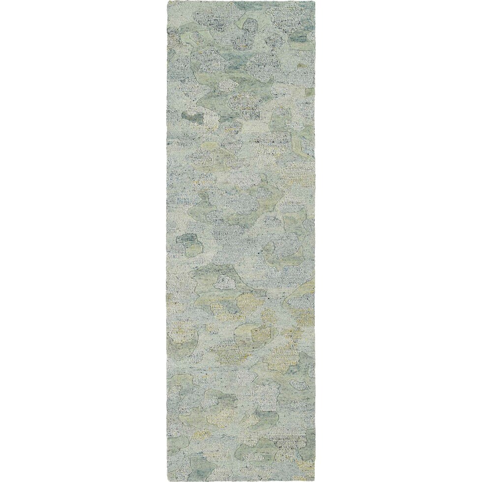 stones blue rug   