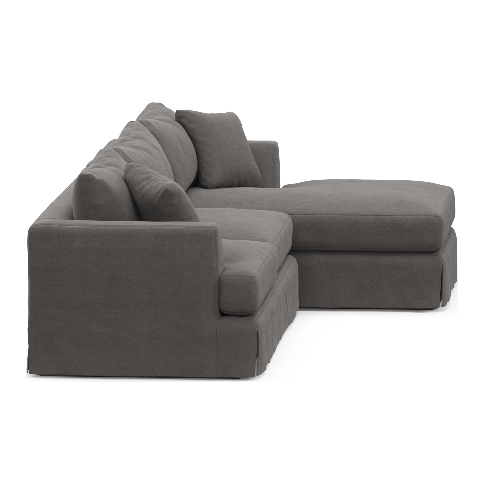storey gray sectional   