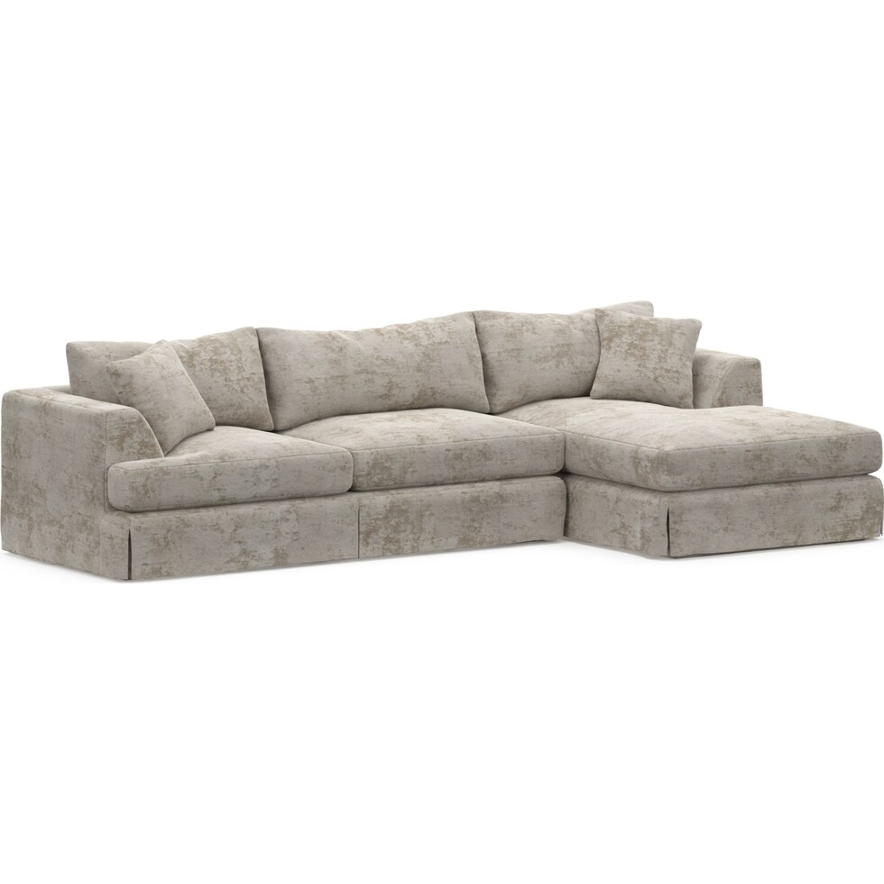 storey gray sectional   