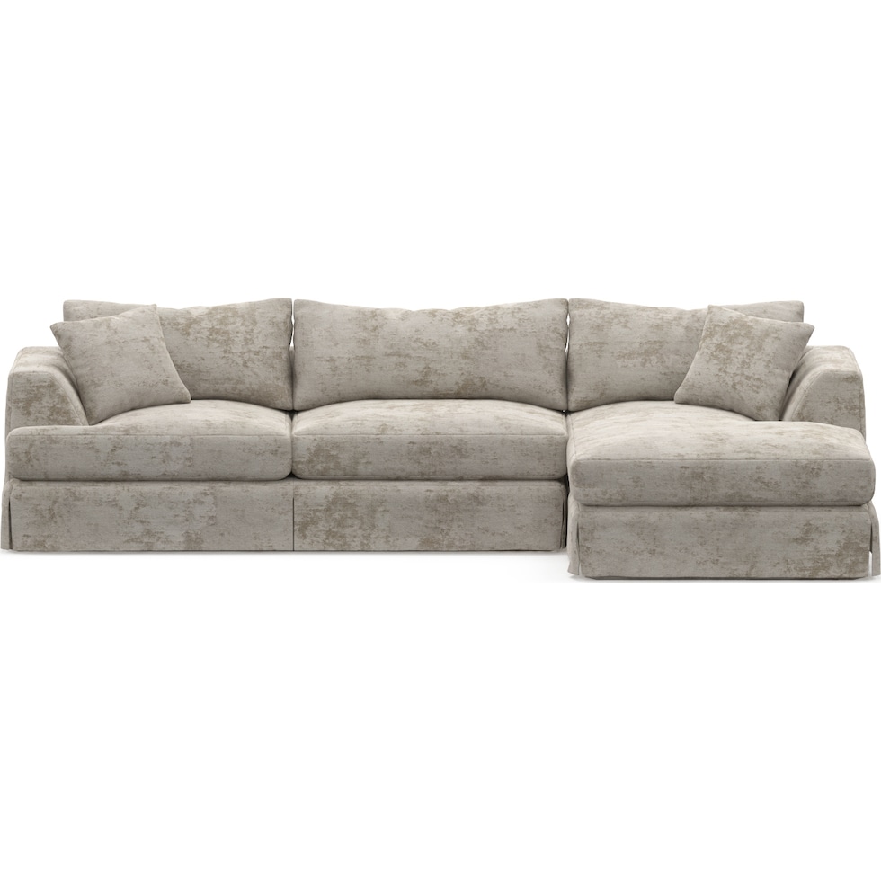 storey gray sectional   
