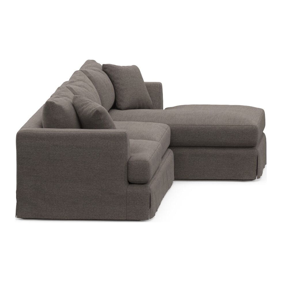 storey gray sectional   