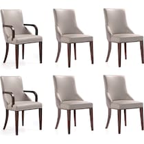 strato gray arm chair   