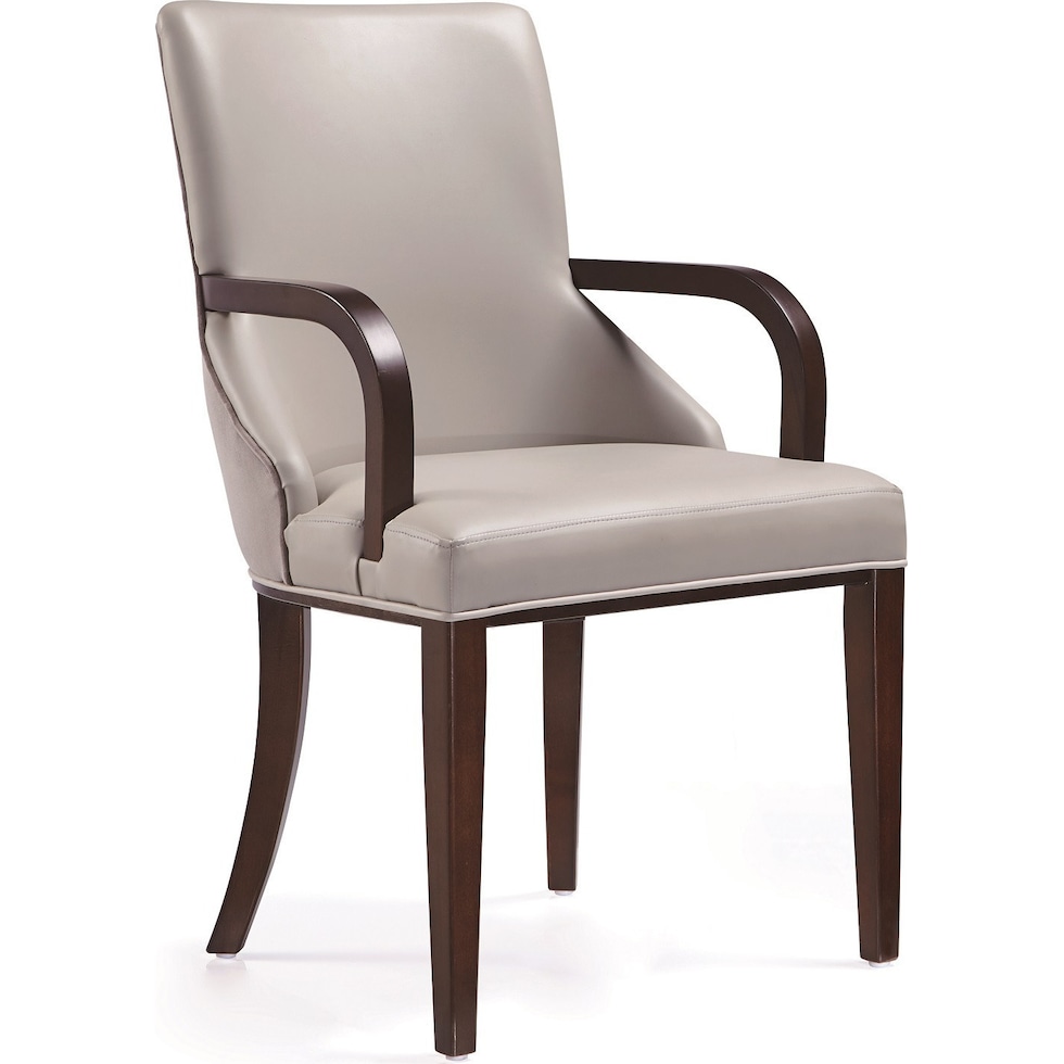 strato gray arm chair   