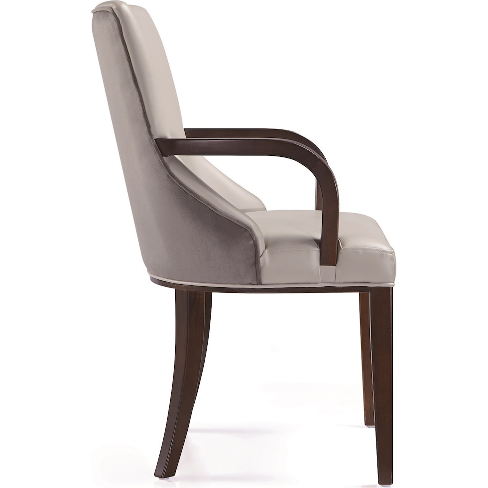 strato gray arm chair   