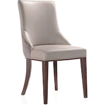 strato gray arm chair   