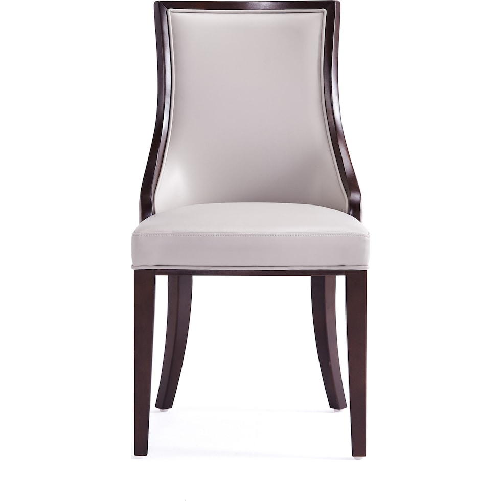 strato gray dining chair   