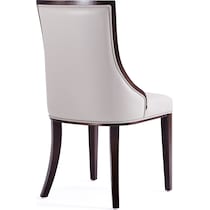 strato gray dining chair   