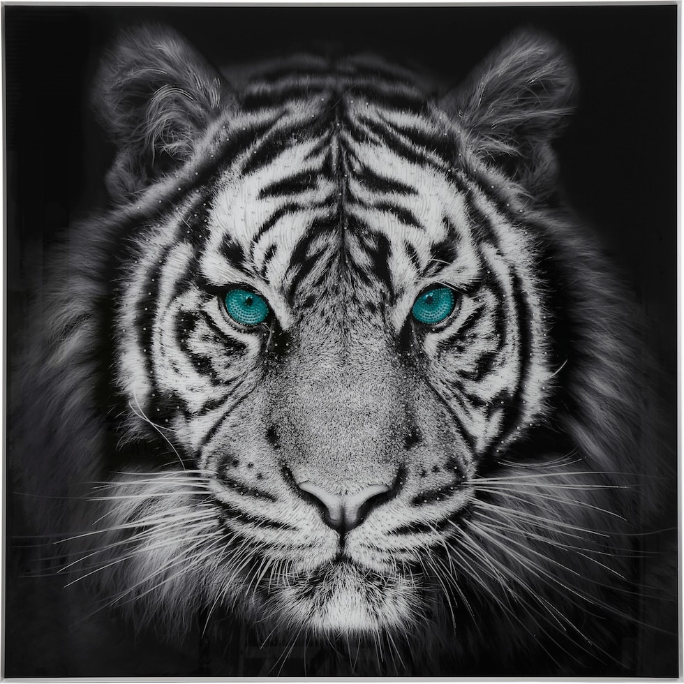 stripe and stare multicolor wall art   