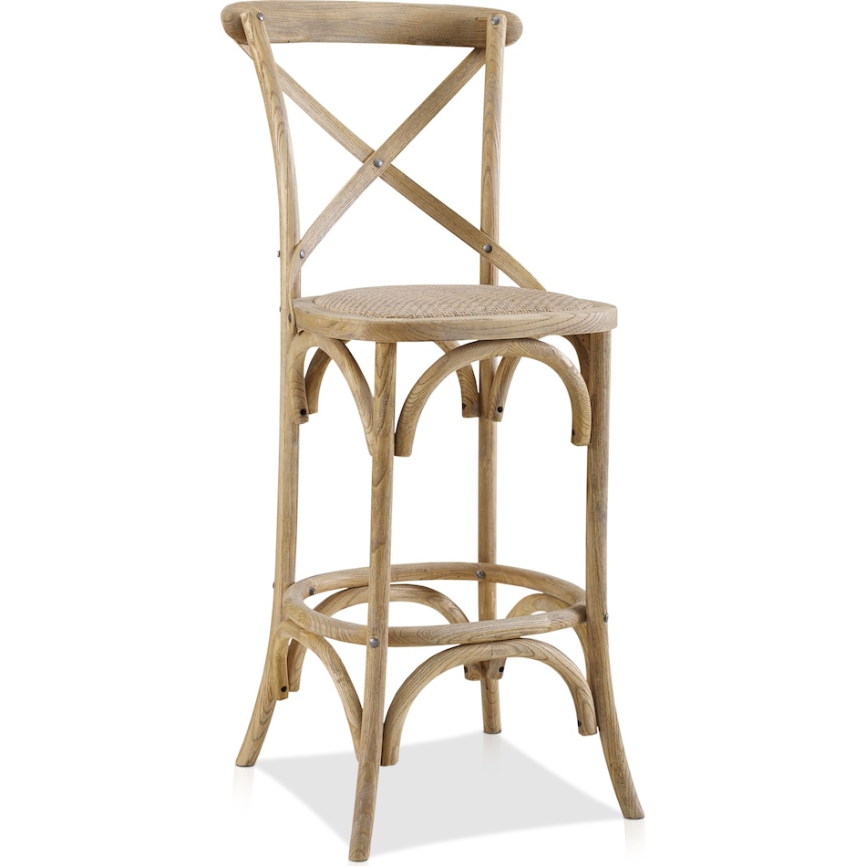 sue light brown counter height stool   