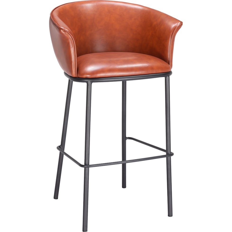 sullivan light brown bar stool   