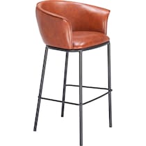 sullivan light brown bar stool   