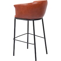 sullivan light brown bar stool   