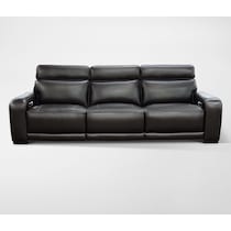 summit black sofa   