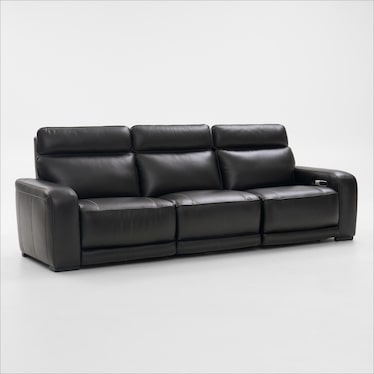 Summit Triple-Power 3-Piece Reclining Sofa with Immersive Sound