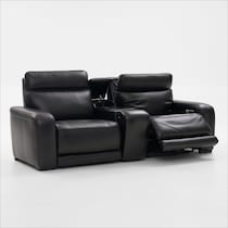 summit black sofa   