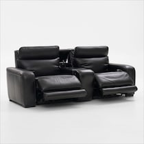 summit black sofa   