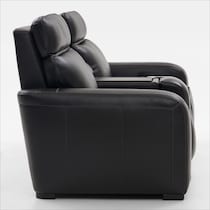 summit black sofa   