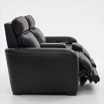 summit black sofa   