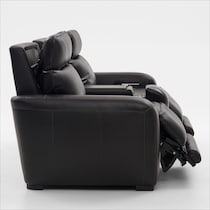 summit black sofa   