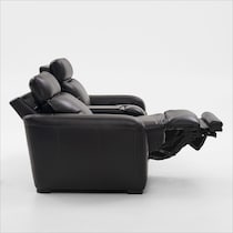 summit black sofa   