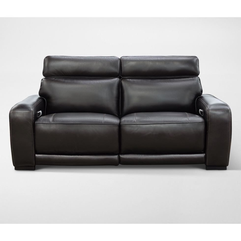summit black sofa   