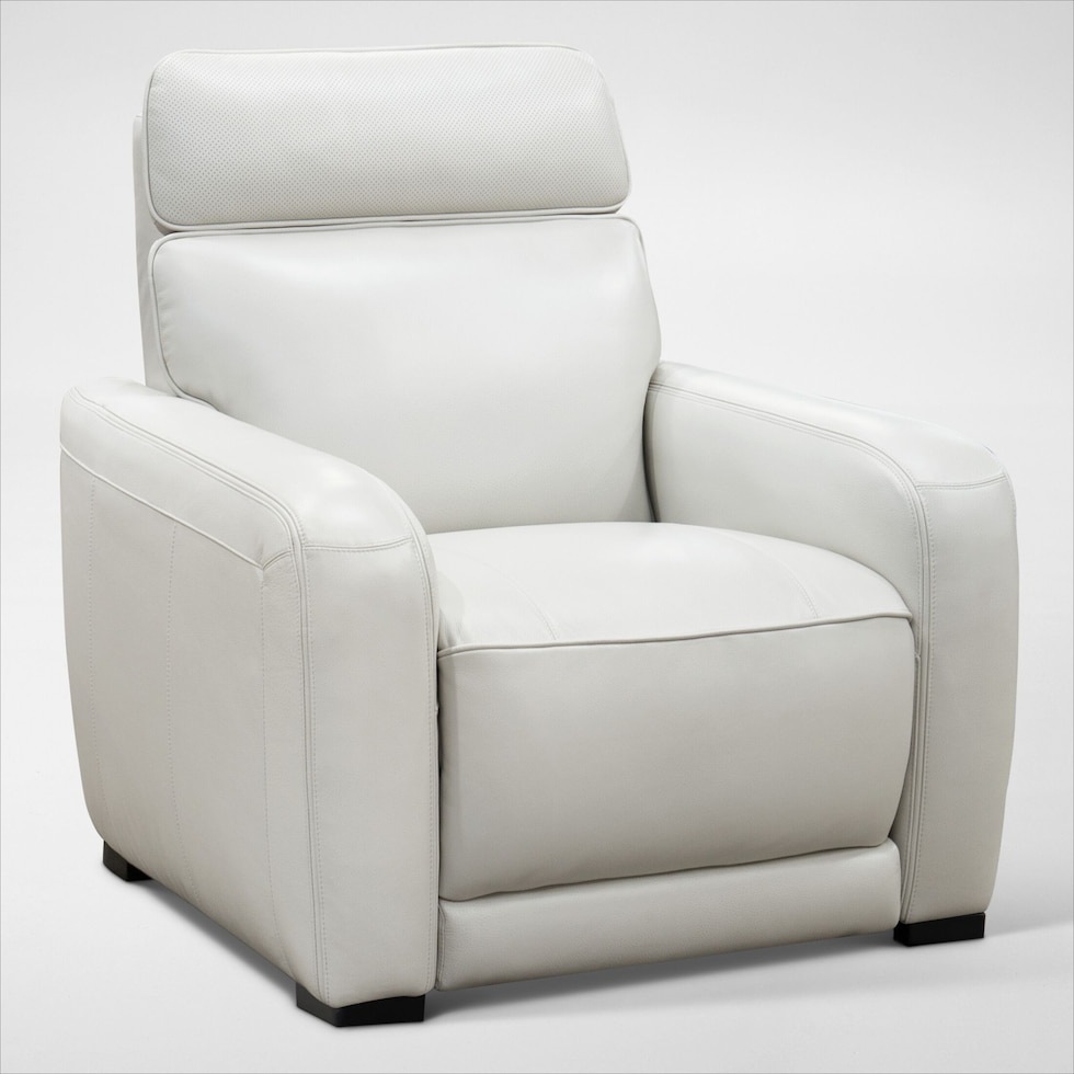 summit blue recliner   