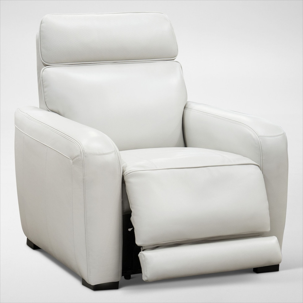 summit blue recliner   