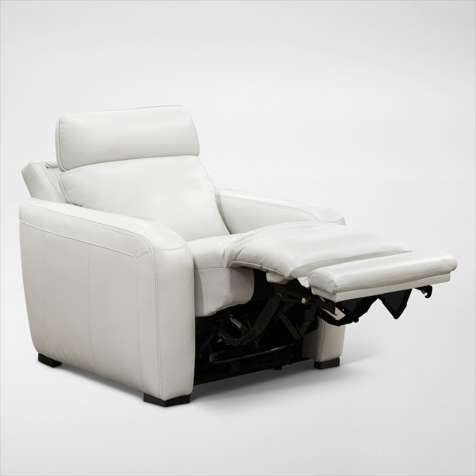 summit blue recliner   