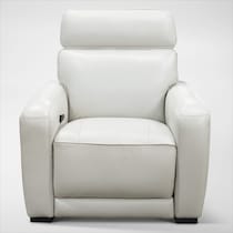 summit blue recliner   