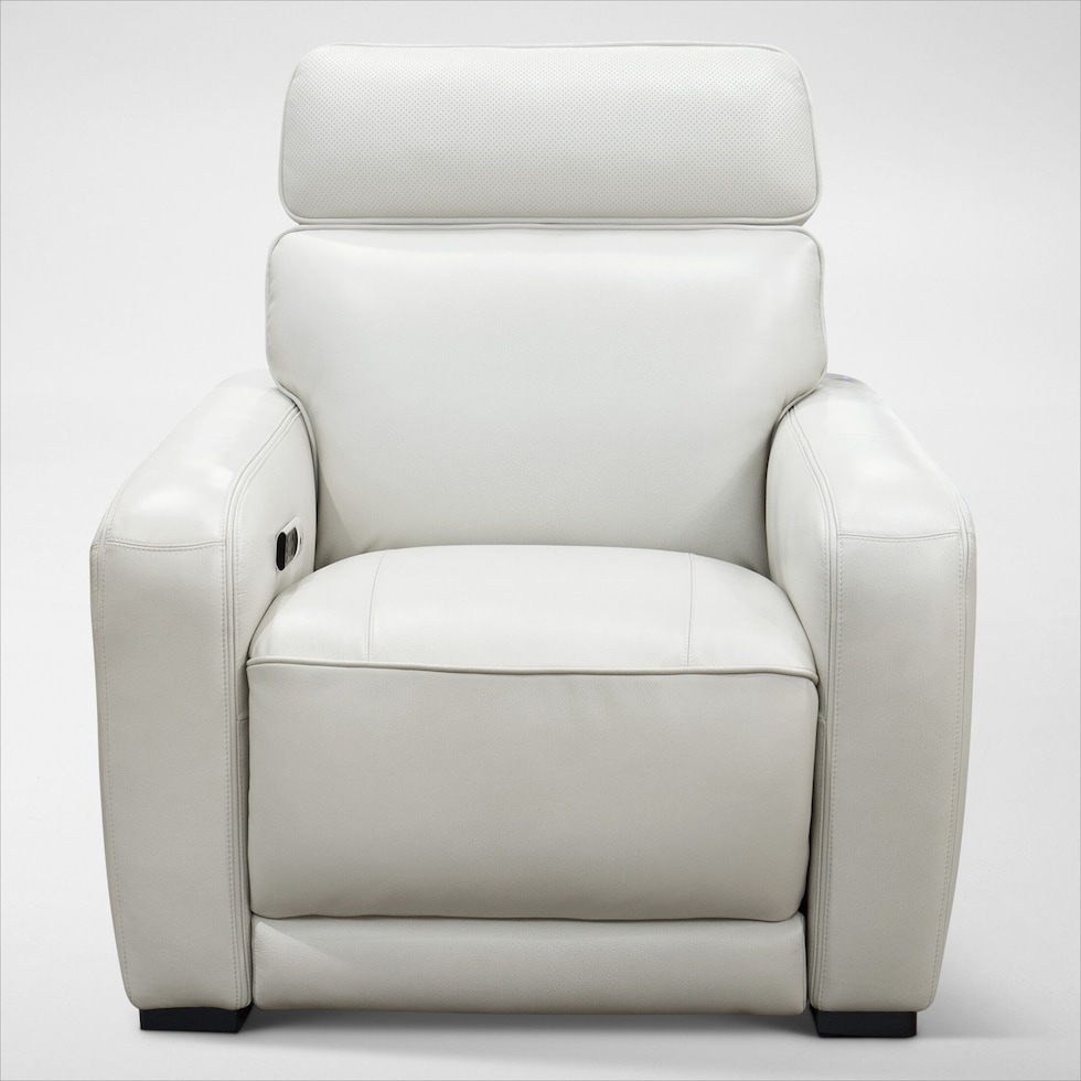 summit blue recliner   