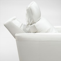 summit blue recliner   