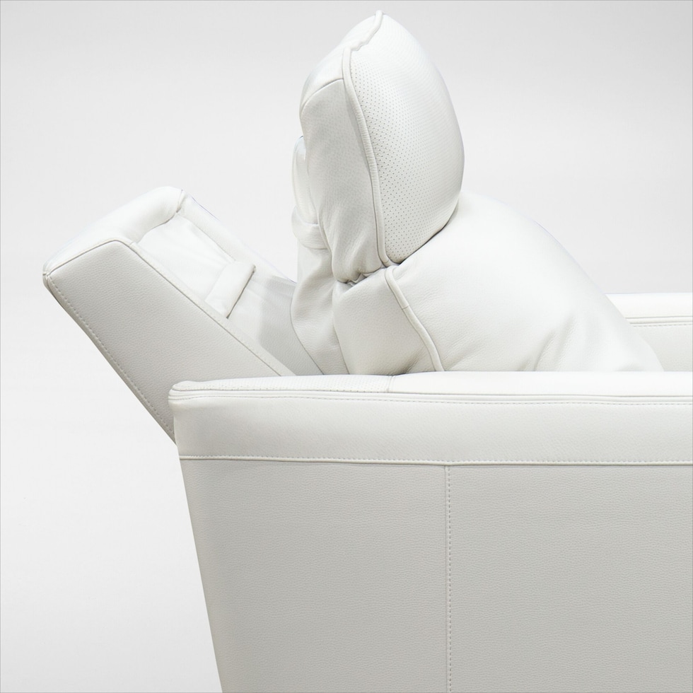 summit blue recliner   