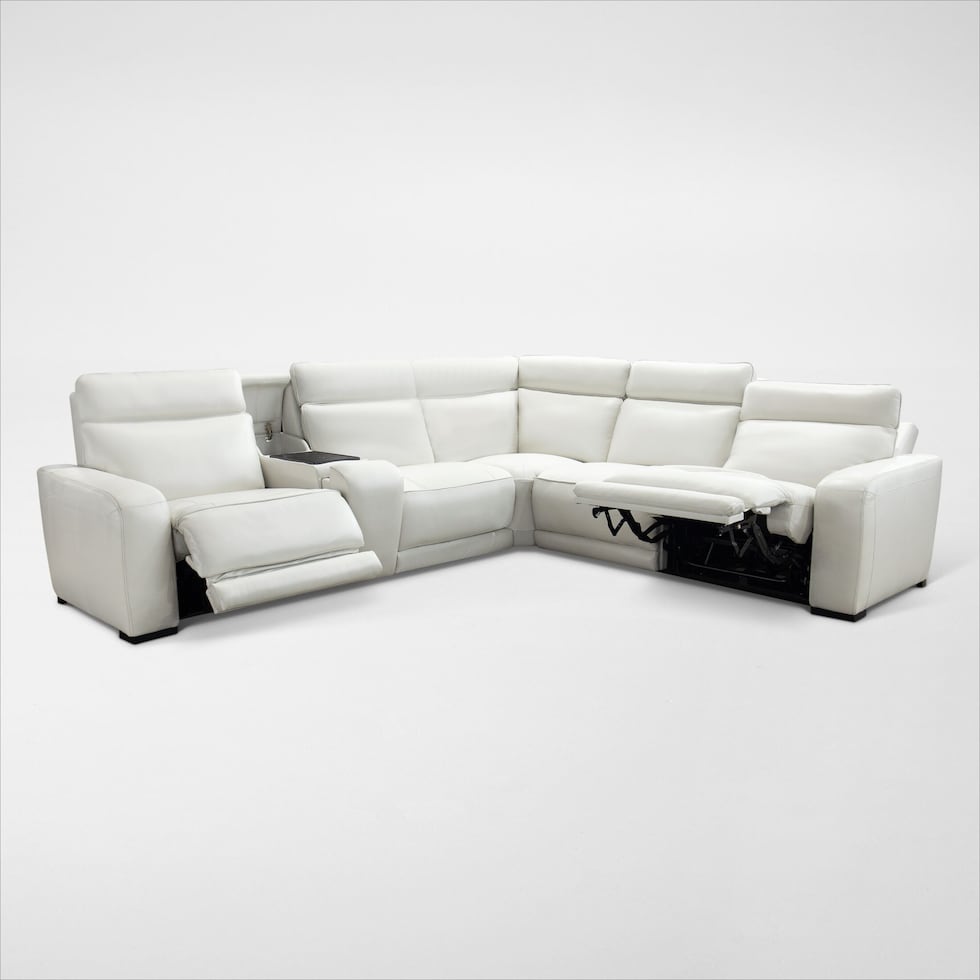 summit blue sectional   