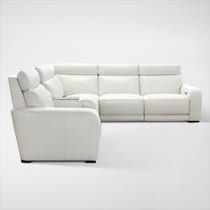 summit blue sectional   