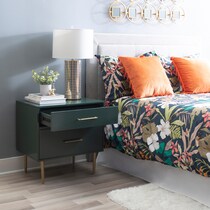 sumo green nightstand   