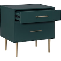 sumo green nightstand   