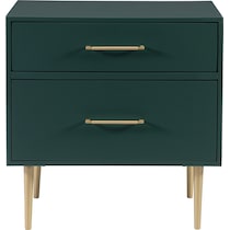 sumo green nightstand   