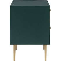 sumo green nightstand   