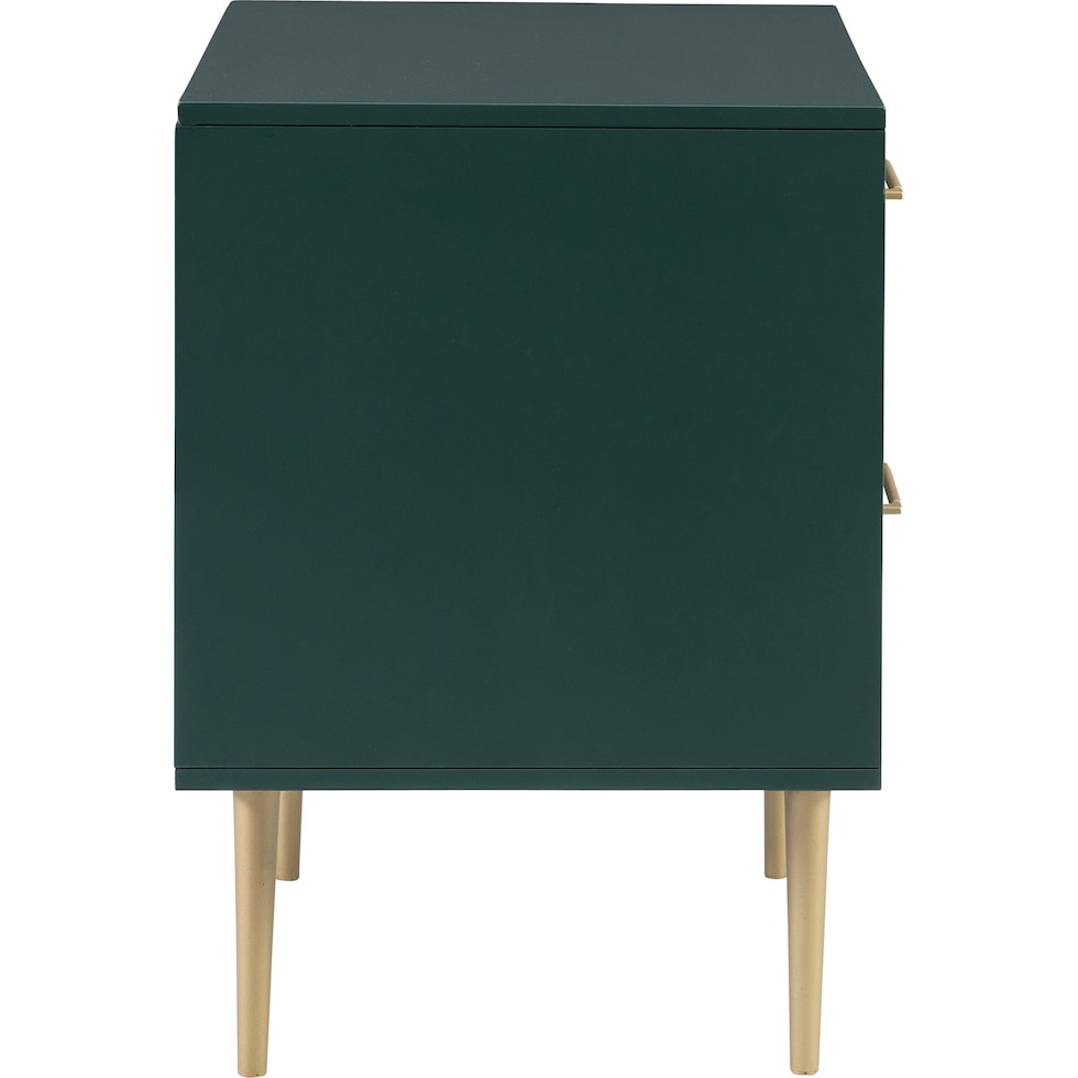 sumo green nightstand   