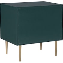 sumo green nightstand   