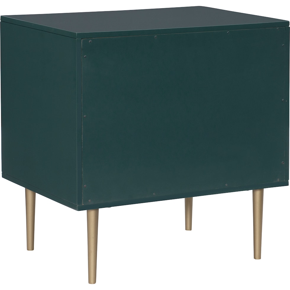sumo green nightstand   
