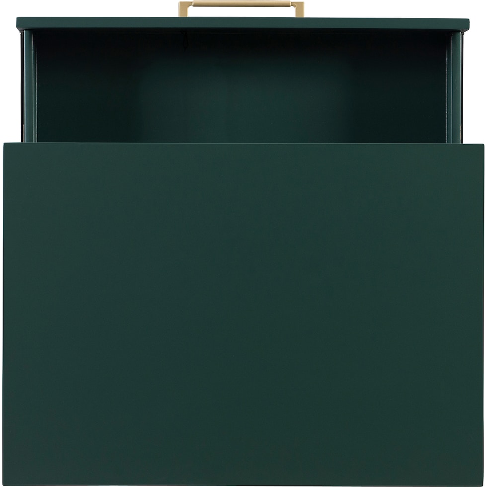 sumo green nightstand   