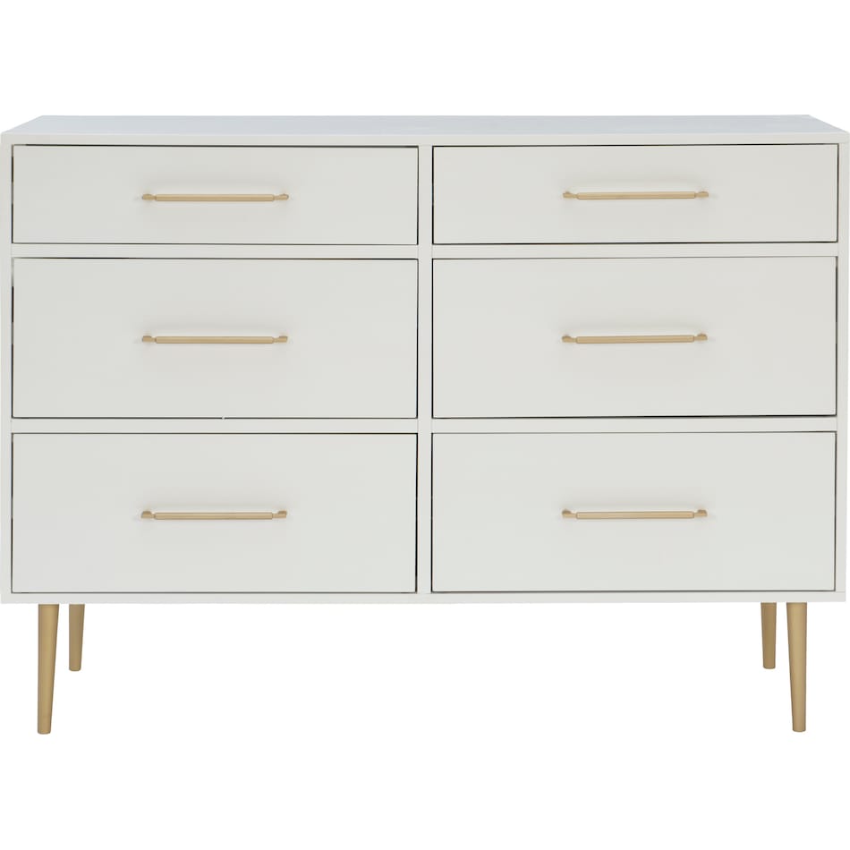 sumo white dresser   