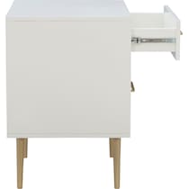 sumo white nightstand   