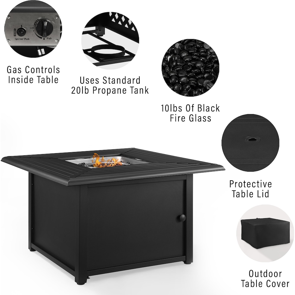 sun terrace gray  pc outdoor living   