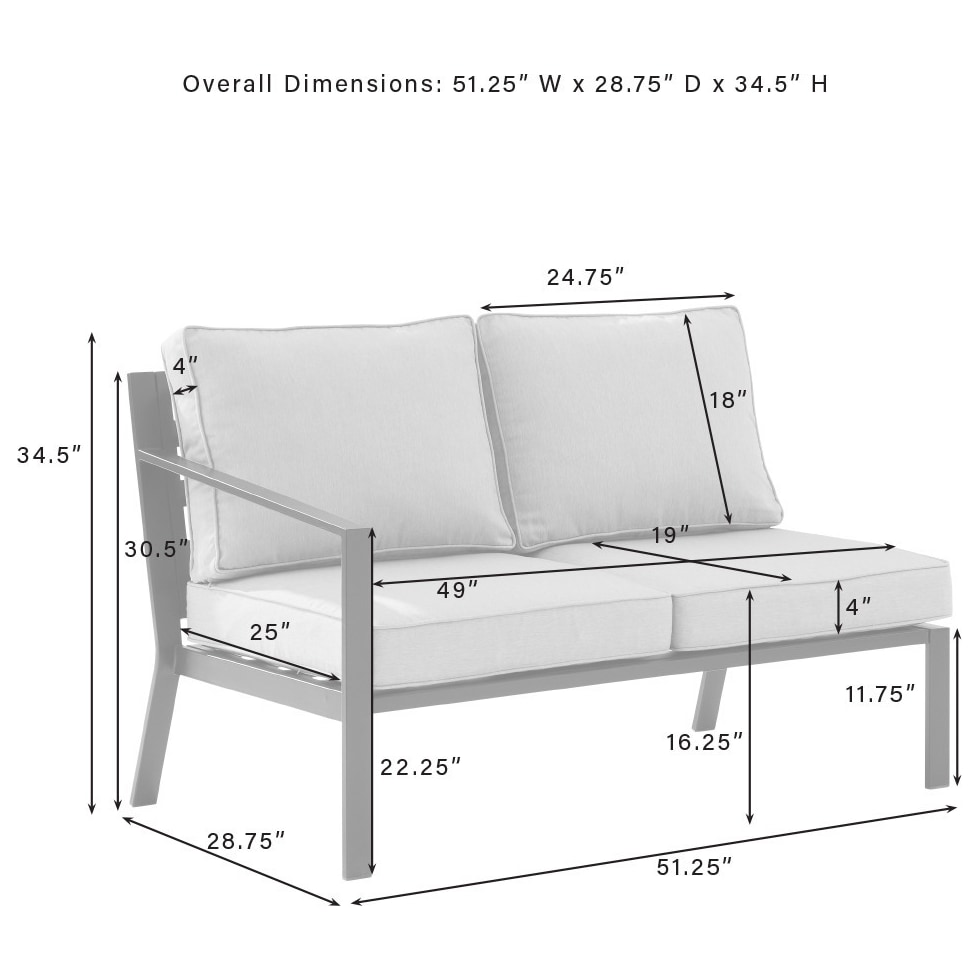 sun terrace gray outdoor sectional set   