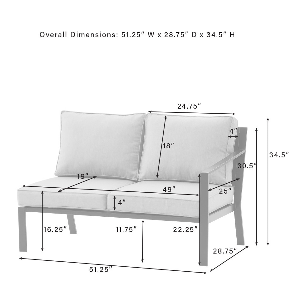 sun terrace gray outdoor sectional set   